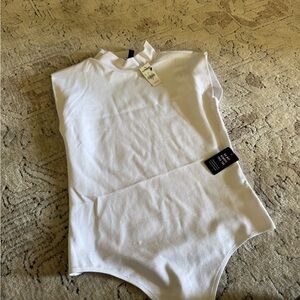 Express White Bodysuit